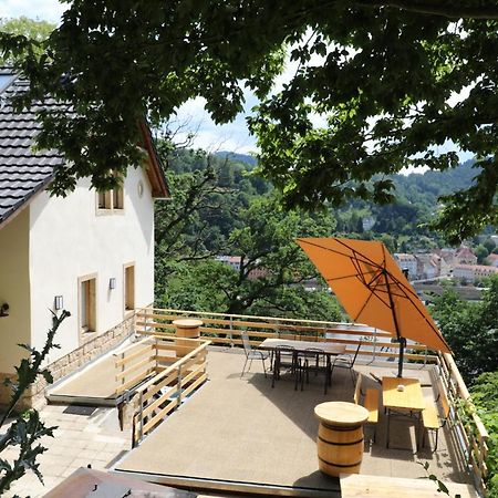 Luxusboofe - Ferienhaus Am Lilienstein Konigstein an der Elbe Bagian luar foto