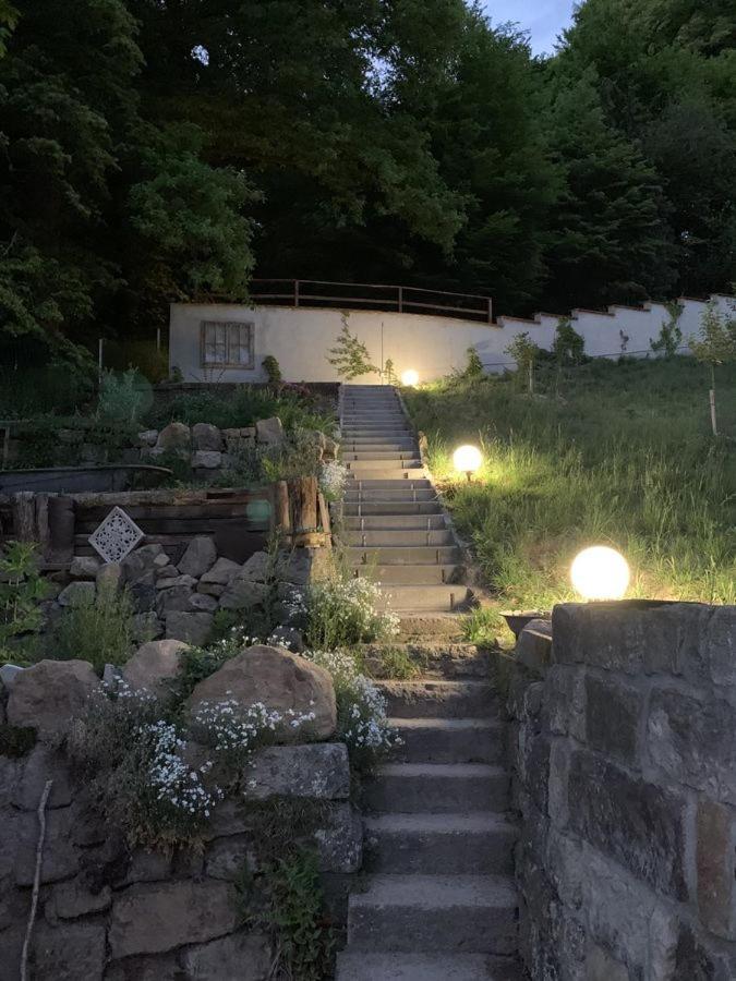 Luxusboofe - Ferienhaus Am Lilienstein Konigstein an der Elbe Bagian luar foto